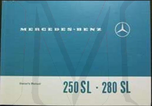 OWNERS MANUAL 250/280SL