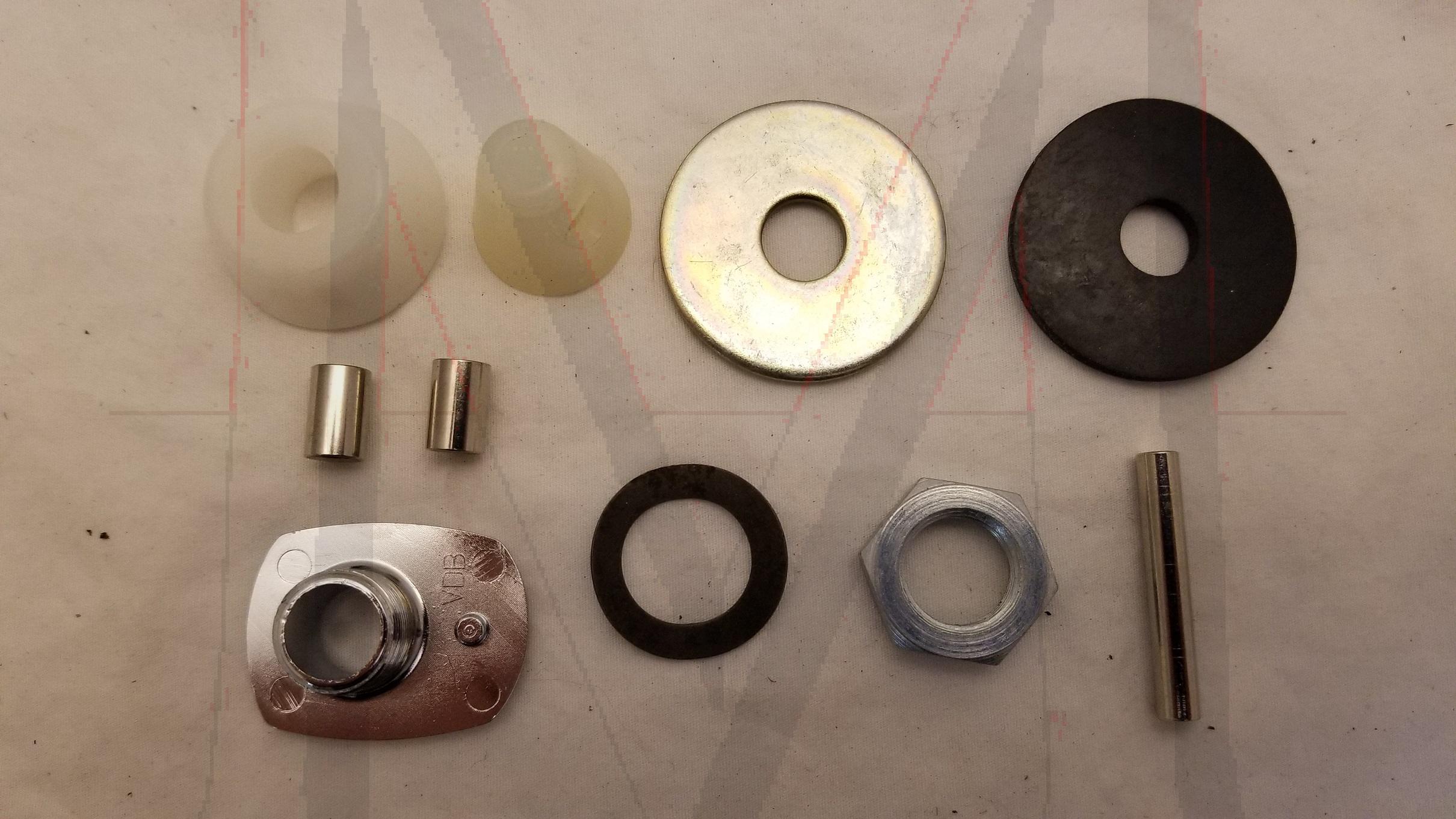 HARD TOP HANDLE PARTS KIT