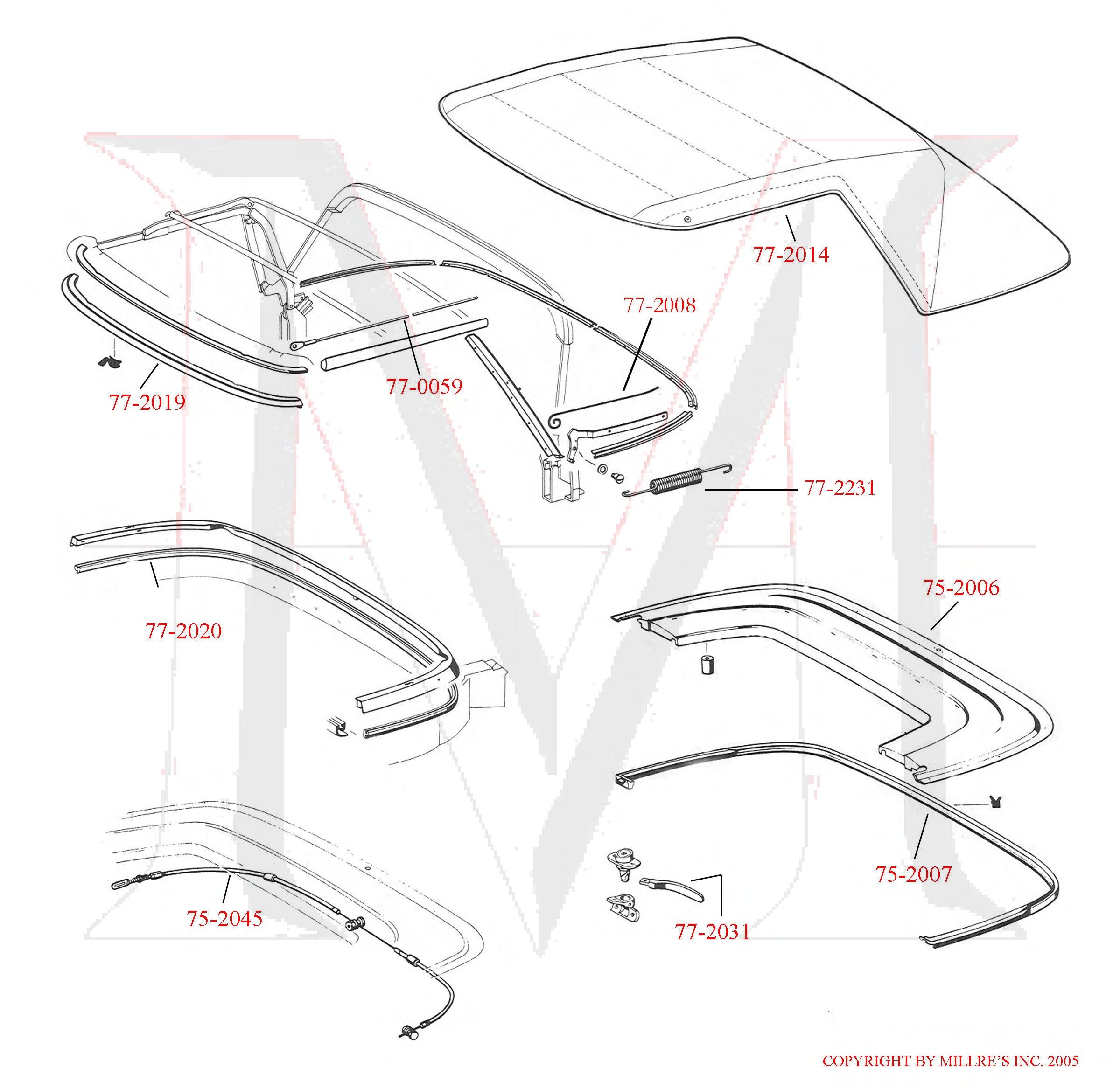 SOFT TOP TENSION WIRE
