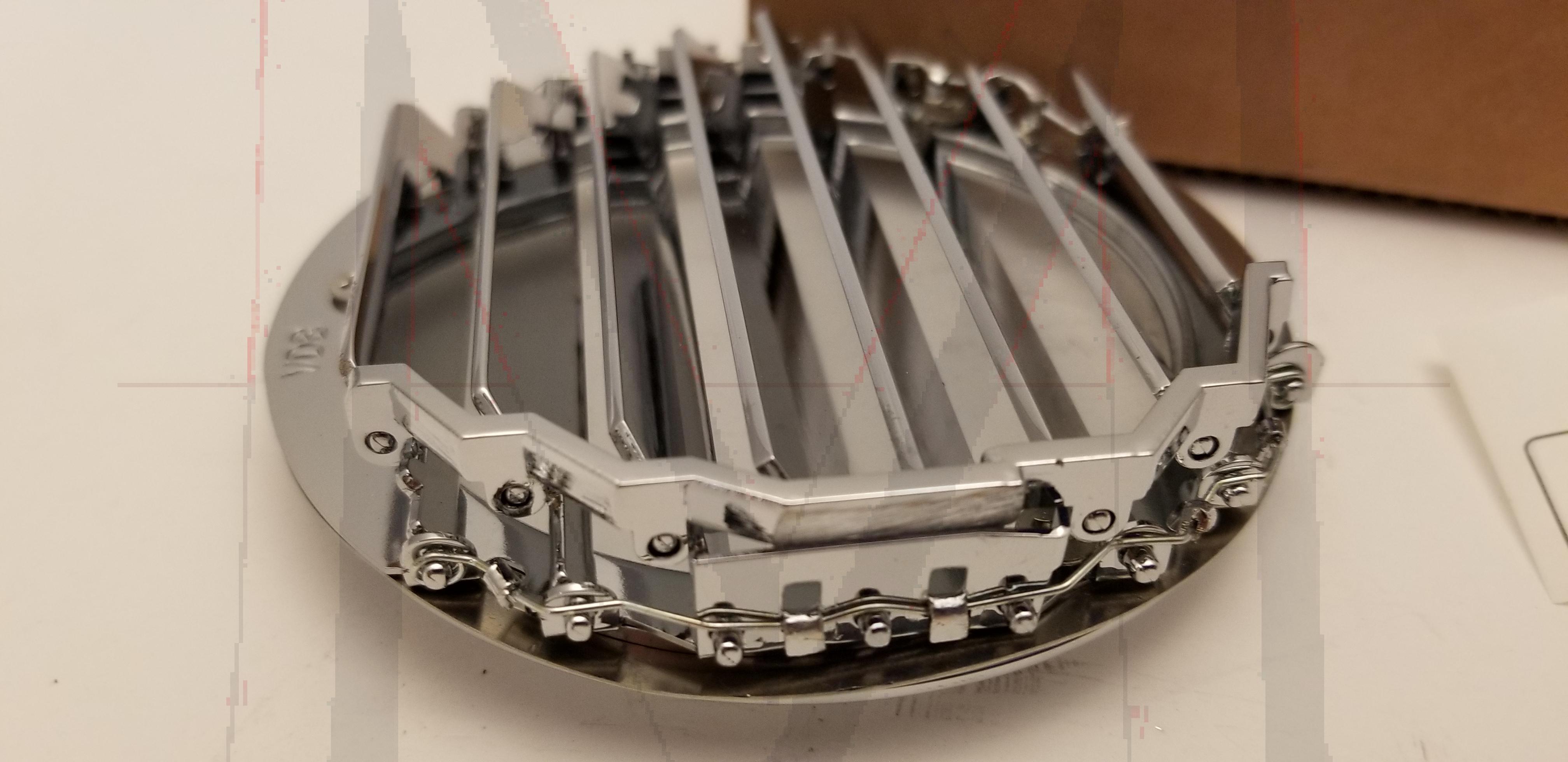 AC CHROME VENT GRILLE